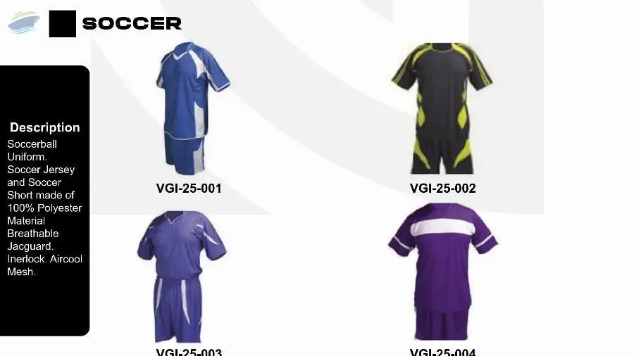 Soccer Ball Uniform