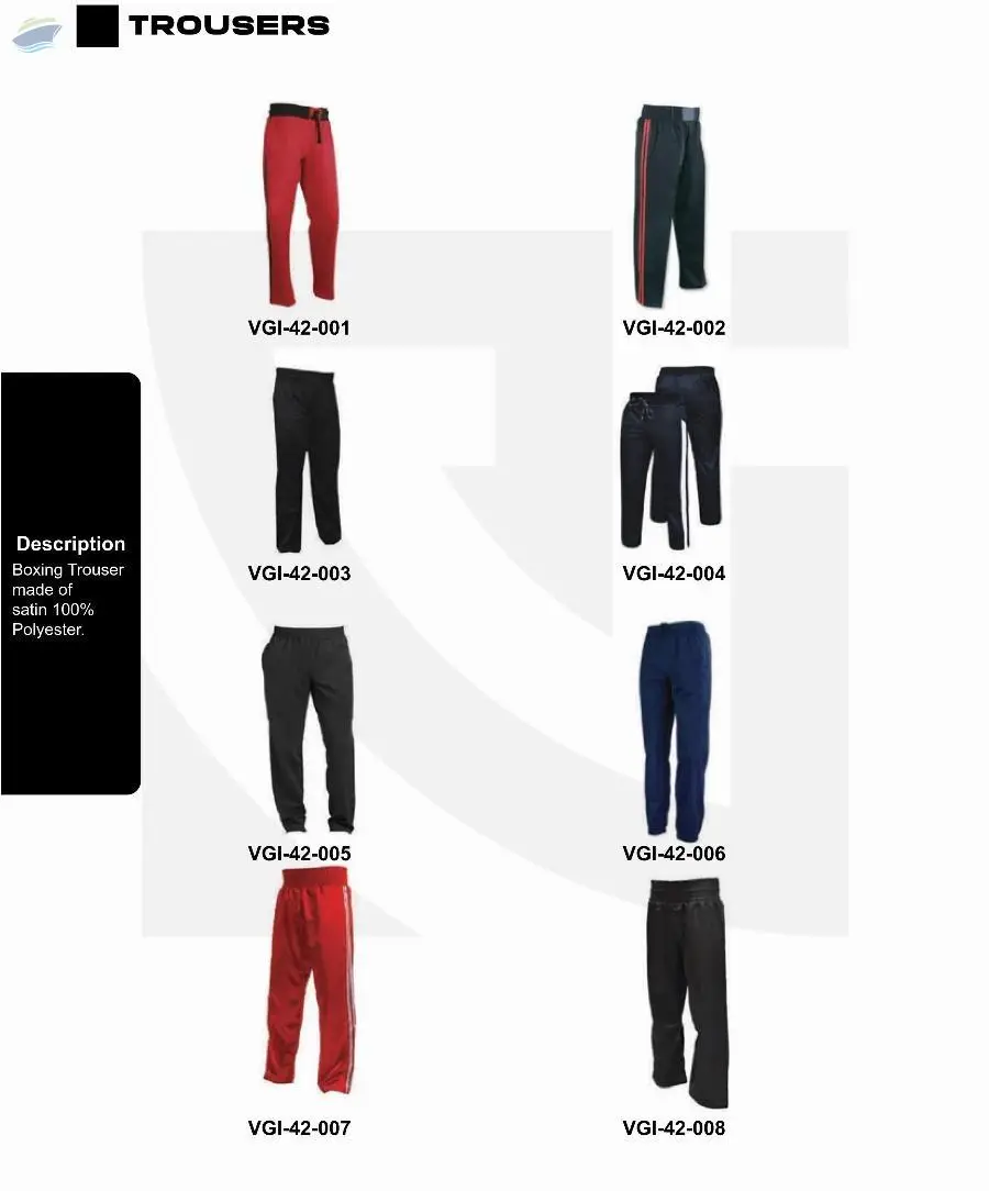 Kickboxing Trousers