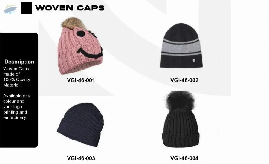 Woven Caps