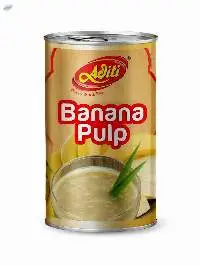 Banana Pulp 450 gm.