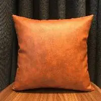 Leather Cushion Cover