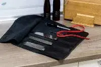 Handmade Leather Kit Bag Knife Case Bag