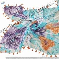 Silk Printed Scarf (ARI 3997)