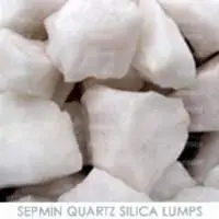 High Purity Silica Quartz Lumps A Grade