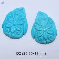 Arizona Turquoise Carved Gemstone