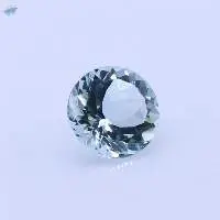 Aquamarine Faceted Gemstone for Jewelry