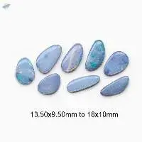 Australian Opal Doublet Smooth Mix Slices