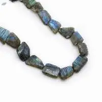 Labradorite Mix Faceted Tumble / Nugget Beads