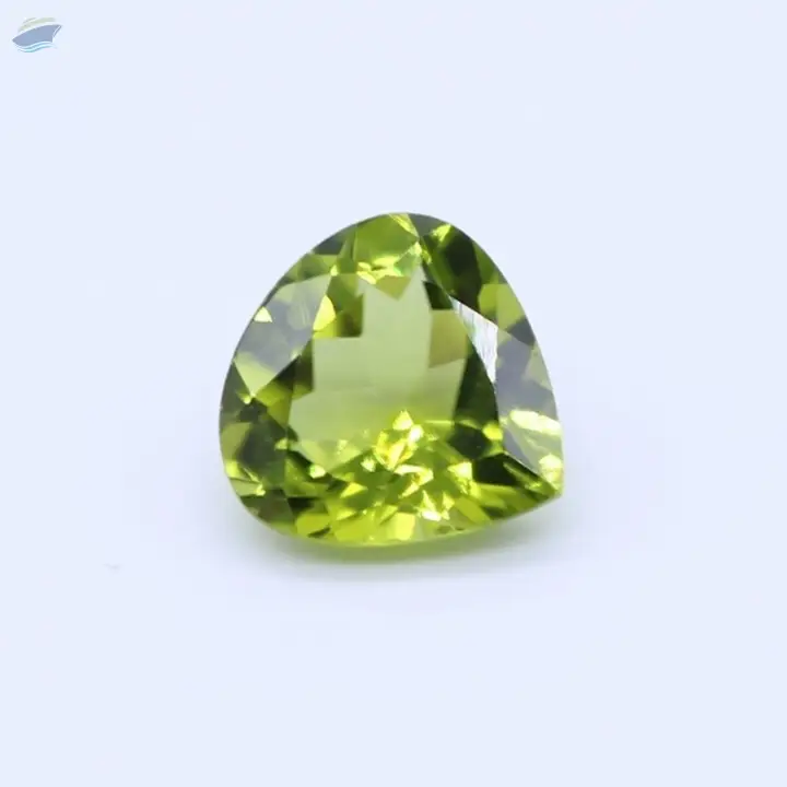 Peridot Faceted Gemstone