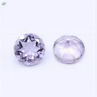 Pink Amethyst Faceted Stone