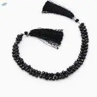 Black Spinel Gemstone Beads