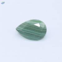 Green Striped Agate Gemstone Jewelry