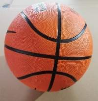 Official Size 7 Durable Rubber Basketball