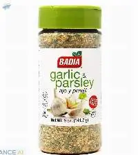 Badia Garlic Ground With Parsley 5 0z