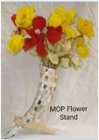 Mother of Pearl Flower Pot