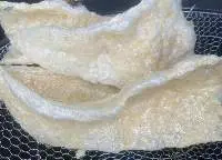 Fried Fish Maw - Sawn