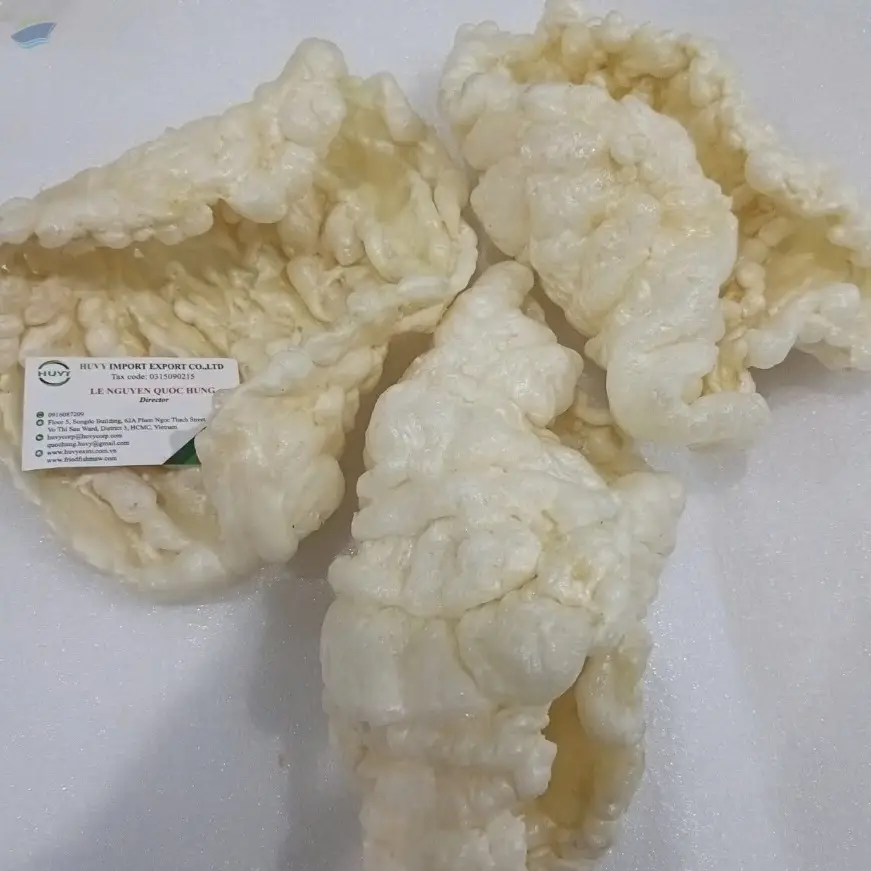 Baked Fish Maw- Scrolled Shape