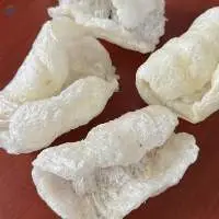 Baked fish maw ( scrolled shape)