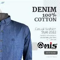 Denim Plain 5.5OZ/Y2 100% Cotton - Washed