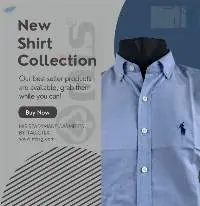 Oxford Plain 50% Cotton Shirt