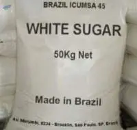 Brazil Origin Icumsa 45 White Refined Sugar