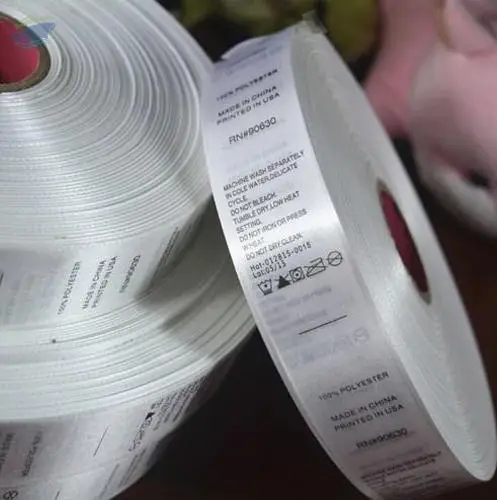 Custom Printed Garment Labels