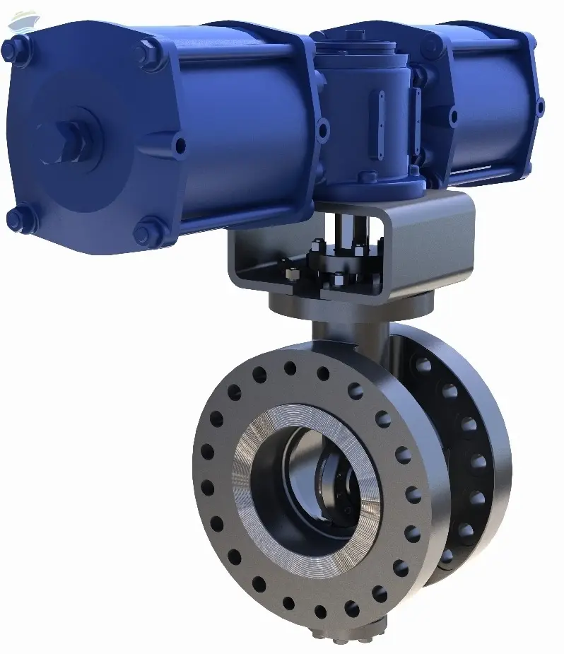 Triple offset Butterfly Valve