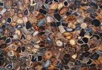 Multi colour mix agate slab