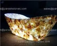 Yellow Quartz Bath Tub