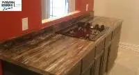 Petrified Wood Kitchen Top