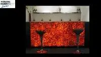Carnelian Bar Counter