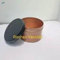 Copper Jar With Matt Lid