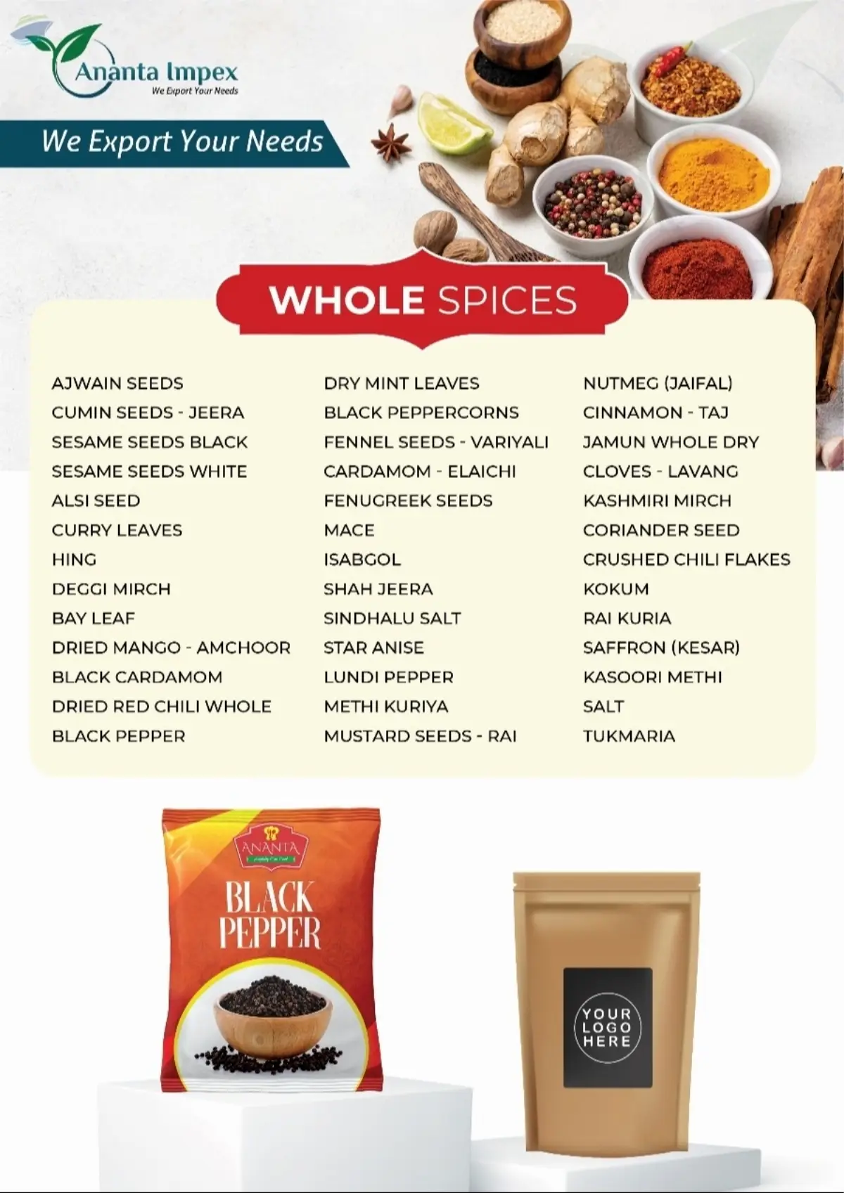 Whole Spices