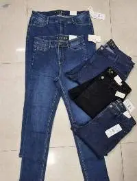 Ladies Long Jeans