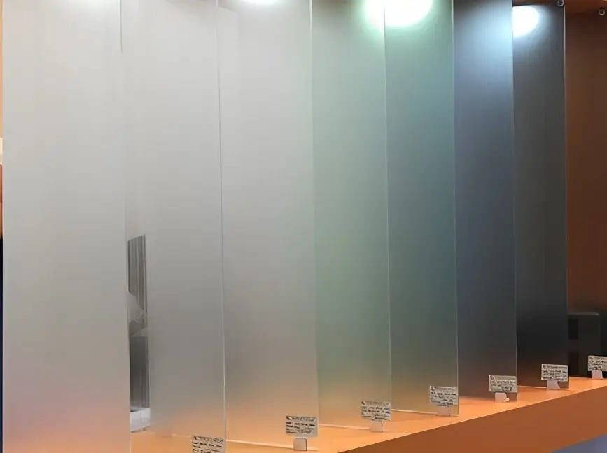 Acid Etched Glass