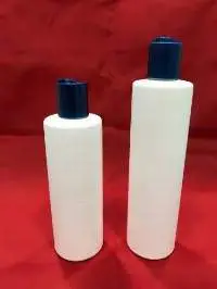 Hair Oil Bottle With Disc Top Cap / Press Cap
