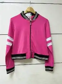 Ladies Crop bomber Jacket
