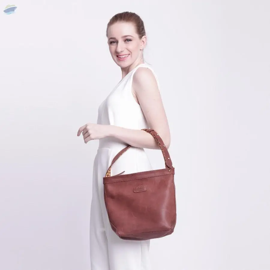 Adisher Genuine Leather Hobo Bag