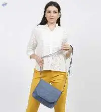 Adisher Genuine Leather Messenger Bag