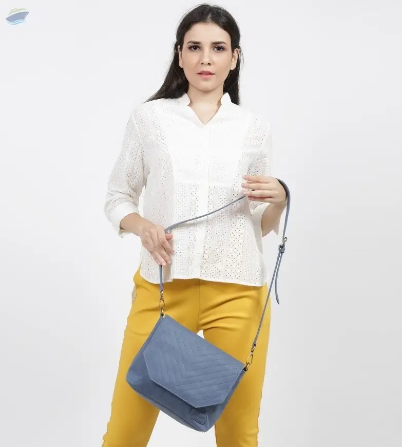Adisher Genuine Leather Messenger Bag