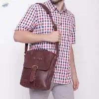 Adisher Messenger Ipad Bag for Men