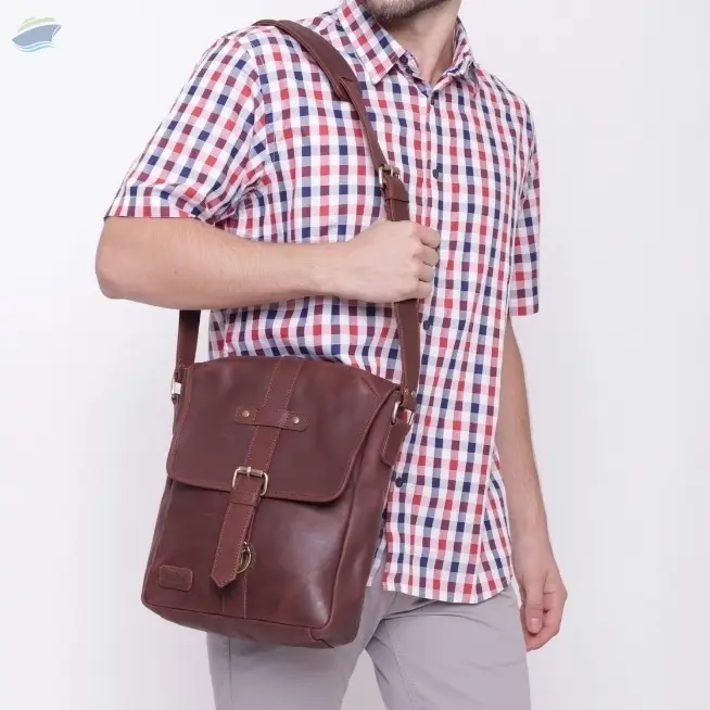 Adisher Messenger Ipad Bag for Men