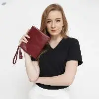Adisher Pouch Make Up Clutch Bag for Women