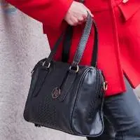 Adisher Hand Woven Genuine Leather Hobo Bag