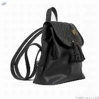 Adisher High Quality Woven Leather Backpack