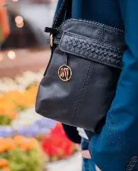 Adisher Crossbody Messenger Sling Office Bag