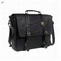 Adisher Leather Briefcase Messenger Laptop Bag