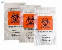 Specimen Boihazard Bag With Pouch