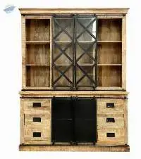Iron & Mango WDN Hutch (2 Part)