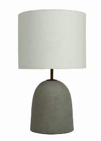 TI-3047 Natural Concrete Table Lamps